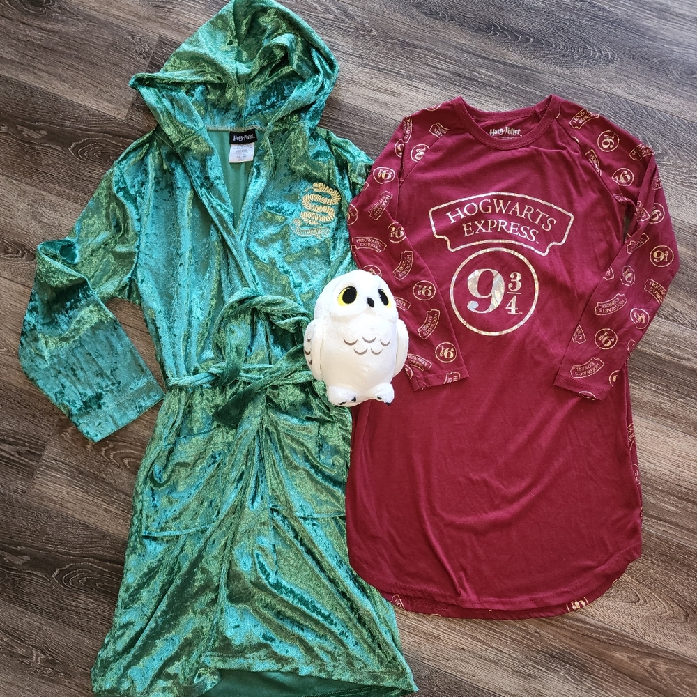 Harry Potter Robe, Nightgown and Owl